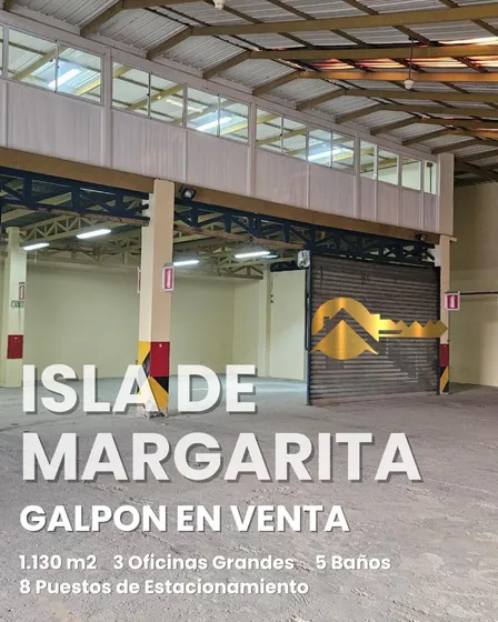 Venta Galpón Isla De Margarita 