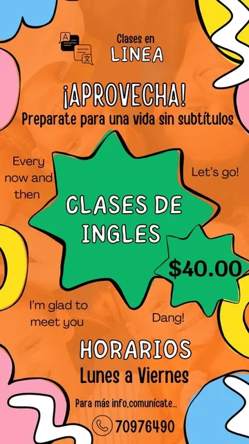 Clases Particulares De Inglés 
