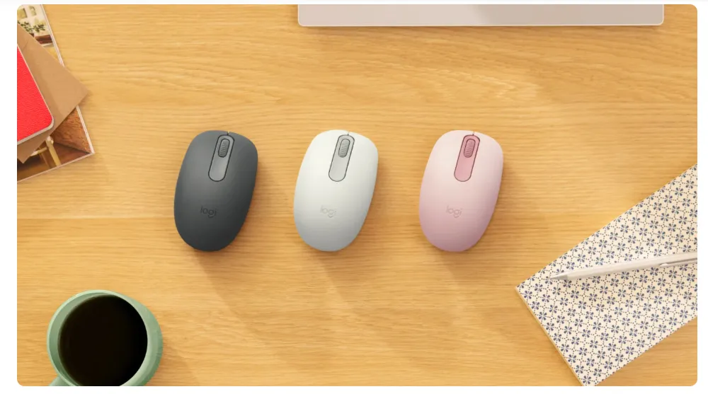 Mouse Bluetooth Logitech M196 em cor grafite - Imagem 3