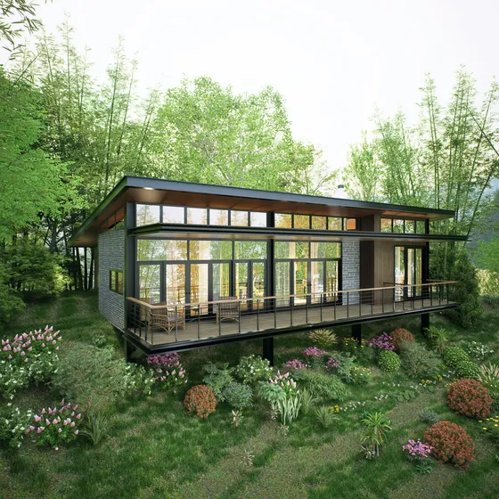 Villas Modernas En Jarabacoa, 3 Y 4 Habitaciones