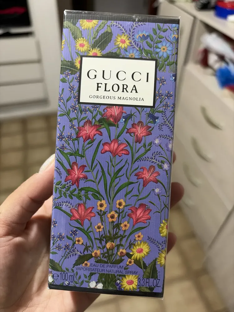 Perfume Gucci Flora Gorgeous Magnolia EDP 100mL Floral Spray