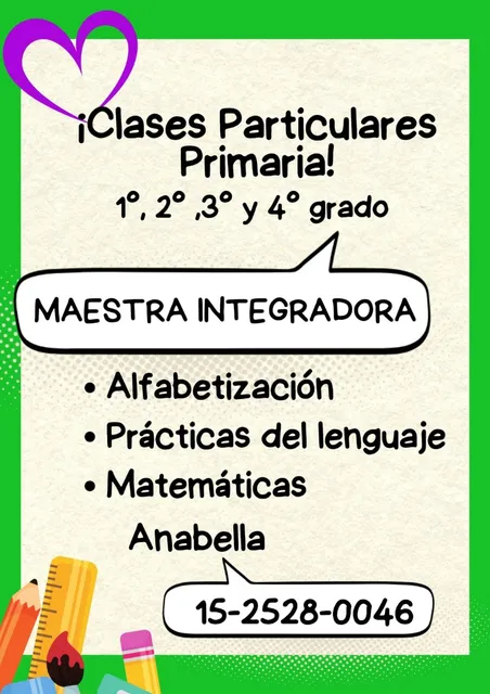 Clases Particulares Primaria