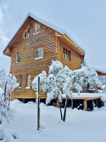 Espectacular Casa En El Manzano, Cajón Del Maipo