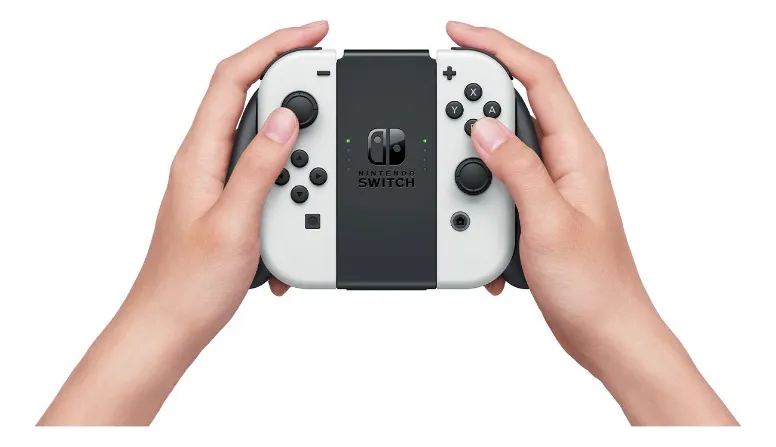 Bundle Nintendo Switch Oled + Super Mario Bros. Wonder + 3mo Nos Branco - Imagem 4