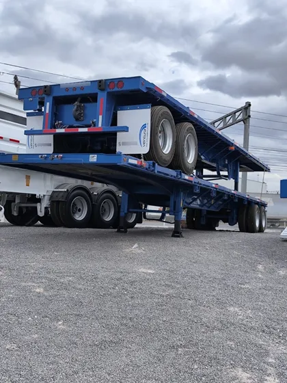 Plataforma 40 Pies Multimodal High Cube Ventura Remolque 
