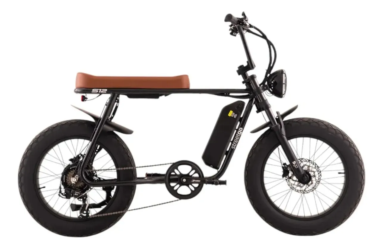Bicicleta Eletrica Bike 750w Litio Streetgo S12 C/seguro