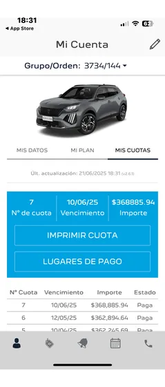 Plan Peugeot 2008 T200 Active. Oportunidad!!