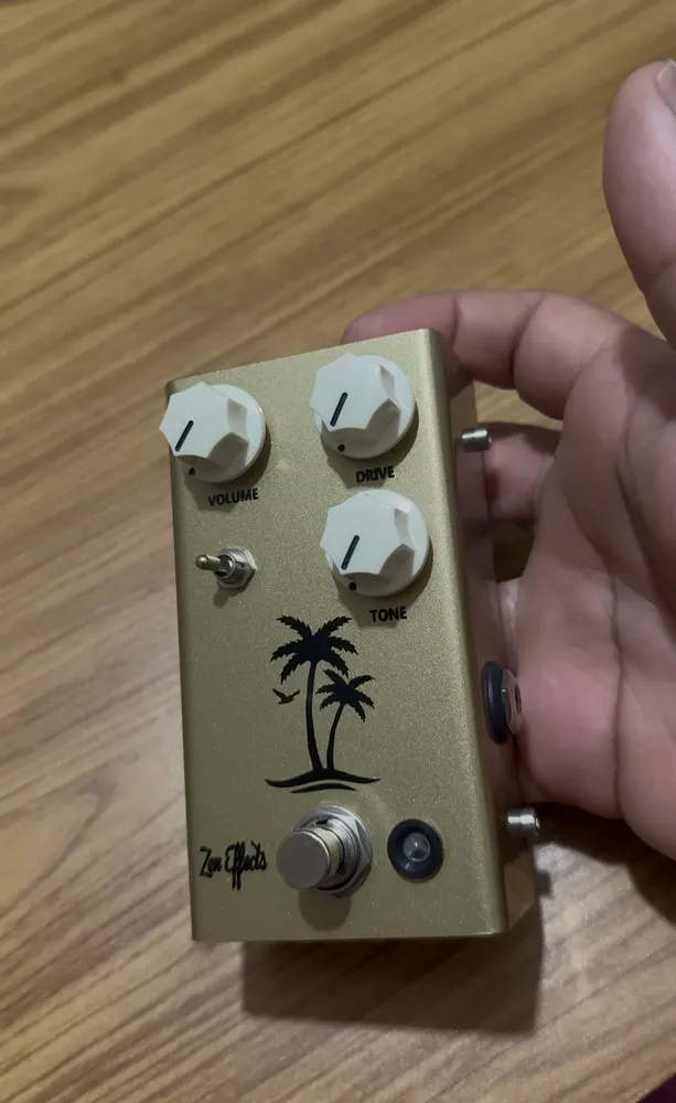 Pedal Charlie Brown V4 Jhs Clone - Zen Effects Cor Amarelo