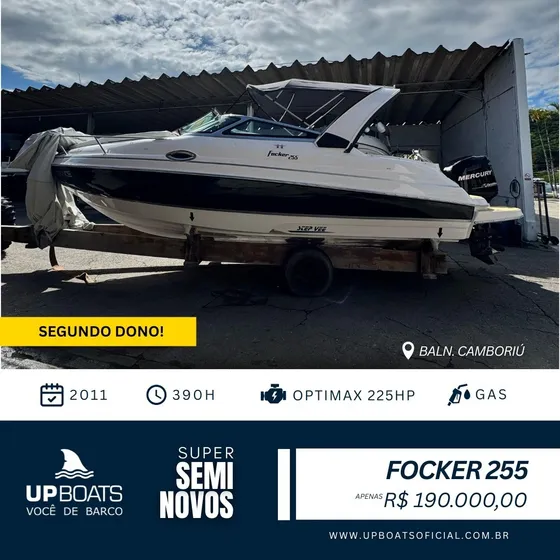 Fibrafort Focker 255, Impecável!