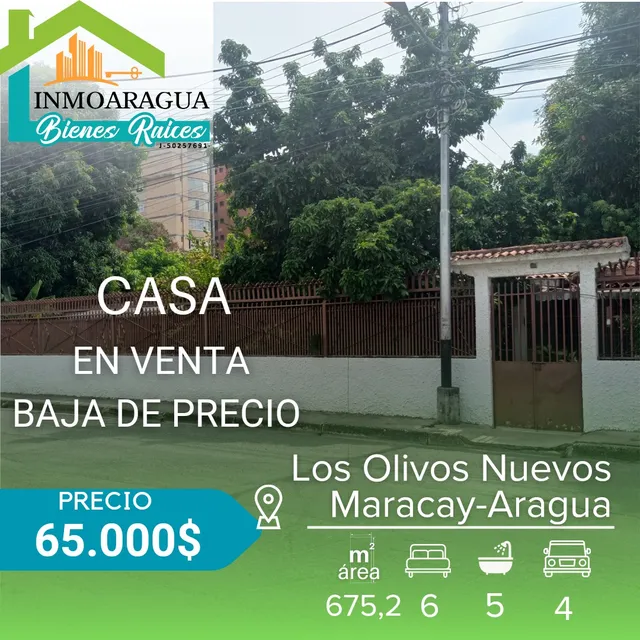 Casa En Venta/ Sector Urb El Bosque Los Olivos Nuevos Maracay/pg1112