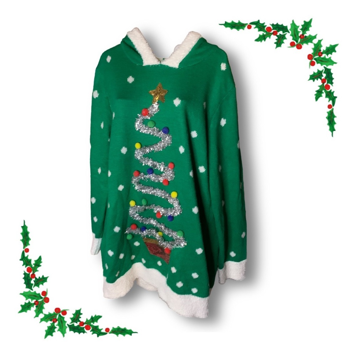 suéteres navideños feos