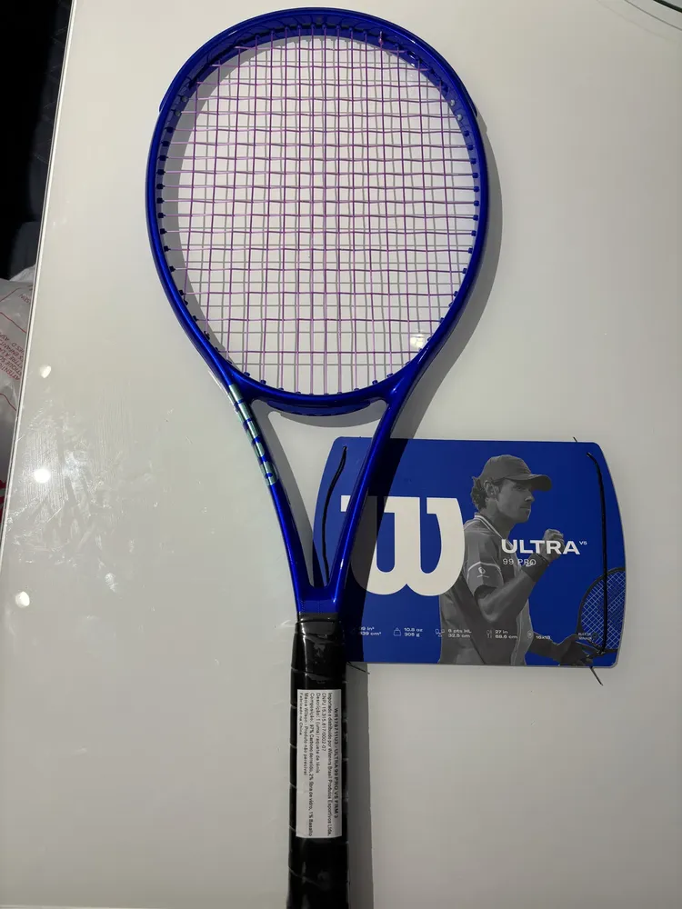 Raquete De Tênis Wilson Ultra 99 Pro V5 Tamanho Da Empunhadura 4 3