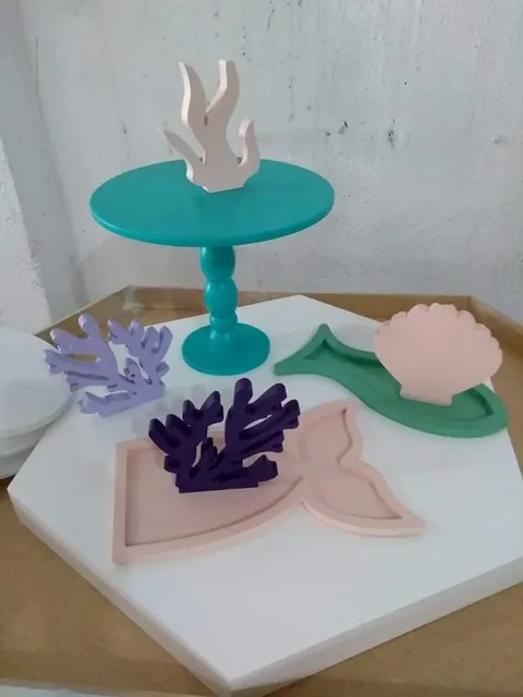 Kit Em Mdf Decoração De Festa