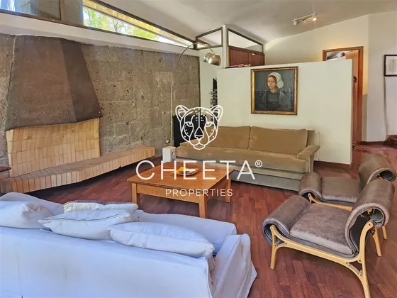 Encantadora Casa Con Jardín Y Piscina En Vitacura 