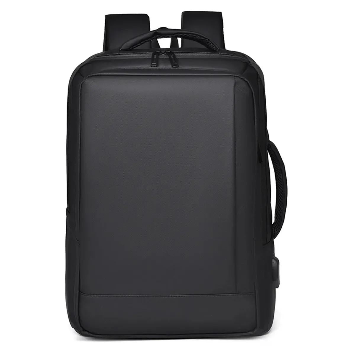 Mochila Executiva Porta Notebook Impermeável, Expansível 5cm, Saída USB, Alça para Fixar em Malas, Alças Acolchoadas, Multicompartimentos, Ideal para Trabalho, Viagens e Faculdade, Design Elegante Uni