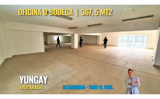 Galpón Hormigón | Todo Un Piso  | 367 M2 | Detrás Universida