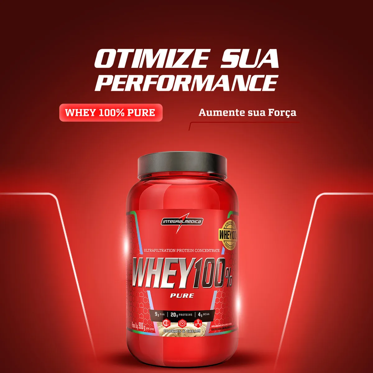 Whey 100% Pure Integralmédica