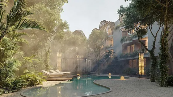 Selva Ambar En Tulum - Apartamentos Y Lofts En Venta En Tulum En Aldea Zama