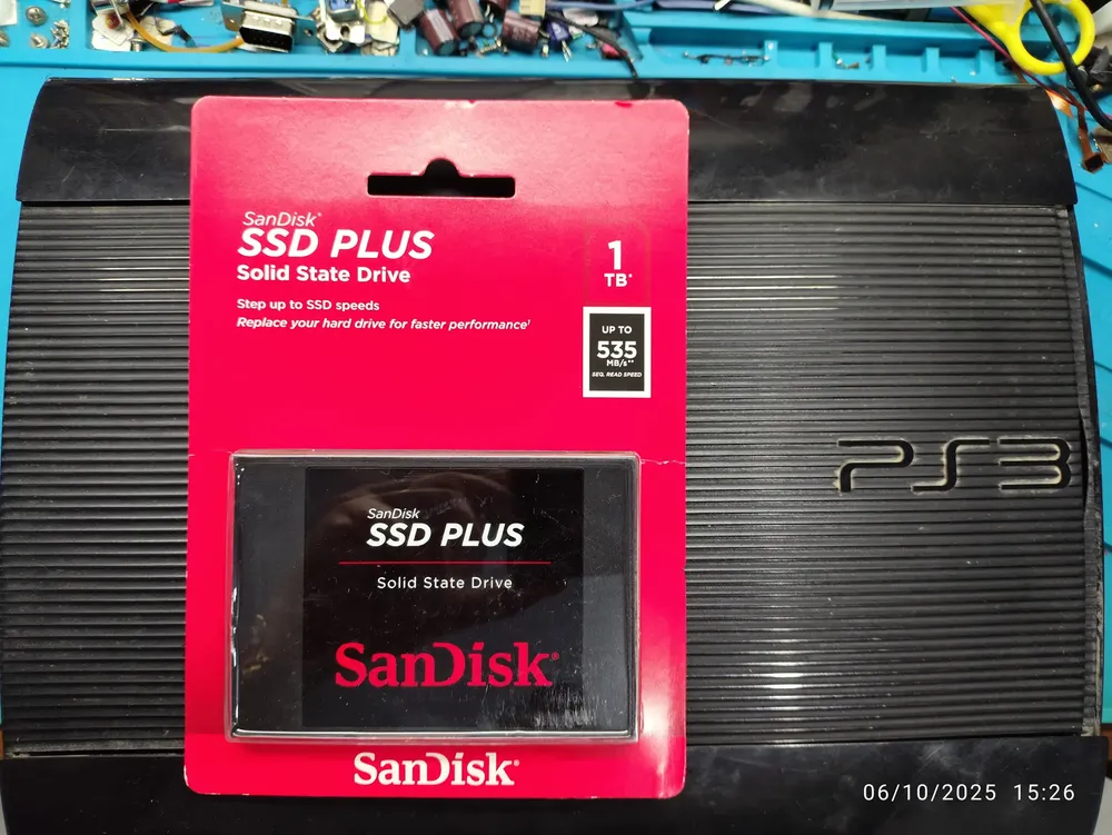 Ssd Plus 1tb Sdssda-1t00-g27 Sata Iii Vel Leitura 535mb/s Cor