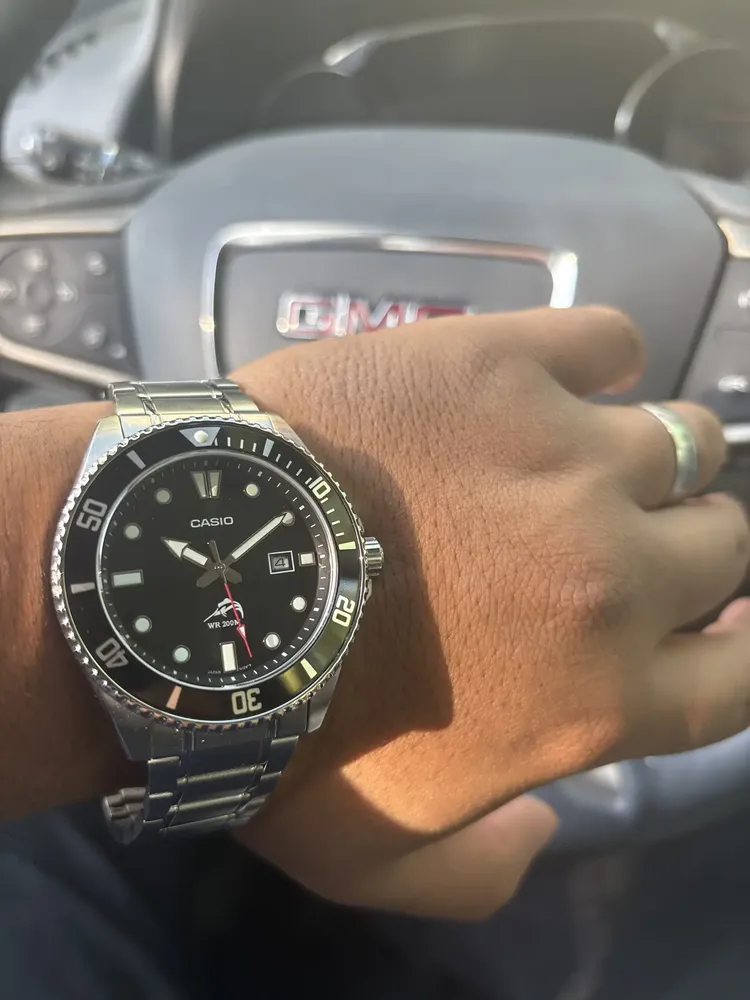 Orologio Casio Uomo MDV-106DD-1A3VCF: Subacqueo In Acciaio, 200m, Data E Lunetta Girevole