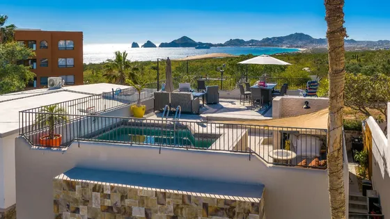 Casa Con Rooftop Vista Al Mar Y Alberca Privada, Venta, Cabo Bello, Cabo San Lucas.