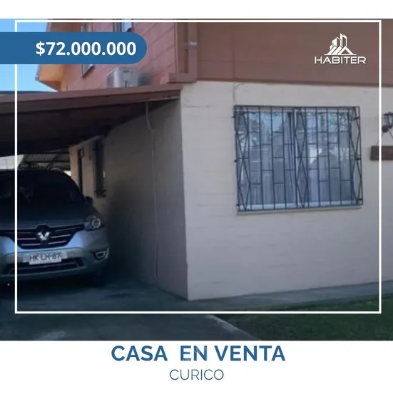 Casa En Venta De 2 Dorm. En Curicó (39435)