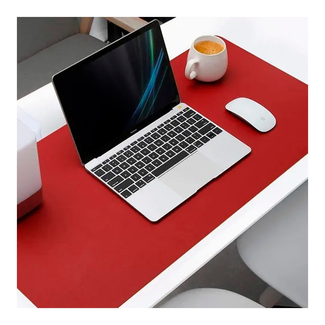 Alfombrilla Mousepad De Cuero Impermeable Reversible 80x40 Mercado Libre