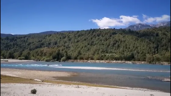 Increible Campo En Rio Puelo