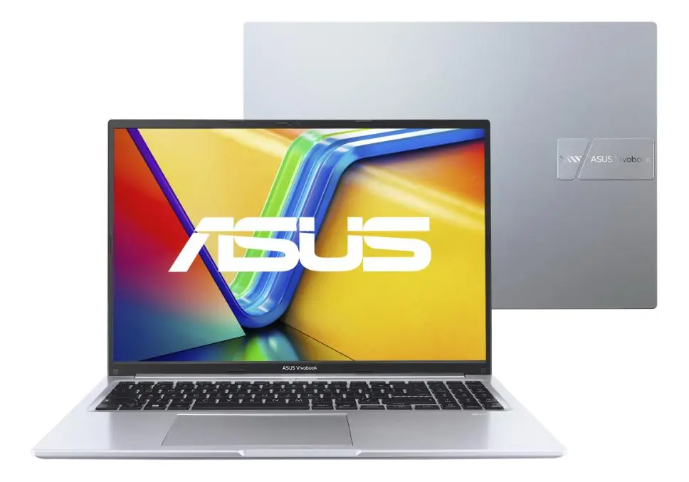 Notebook Asus Vivobook 16 Intel Core I7 1355u 8gb 512ssd Ips Cool Silver Prateado