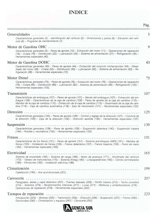 Manual de Taller OPEL CORSA