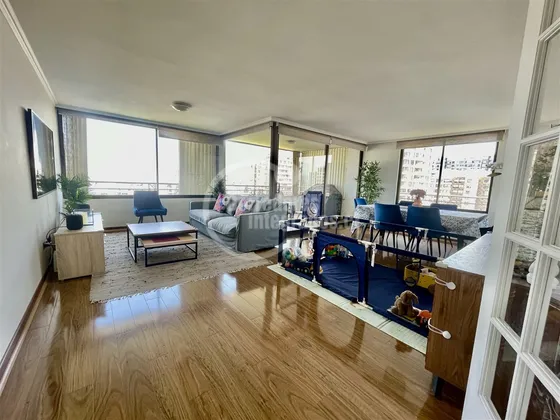 Excelente Depto. 3 Dorm. Más Servicio, Piscina, Las Condes 
