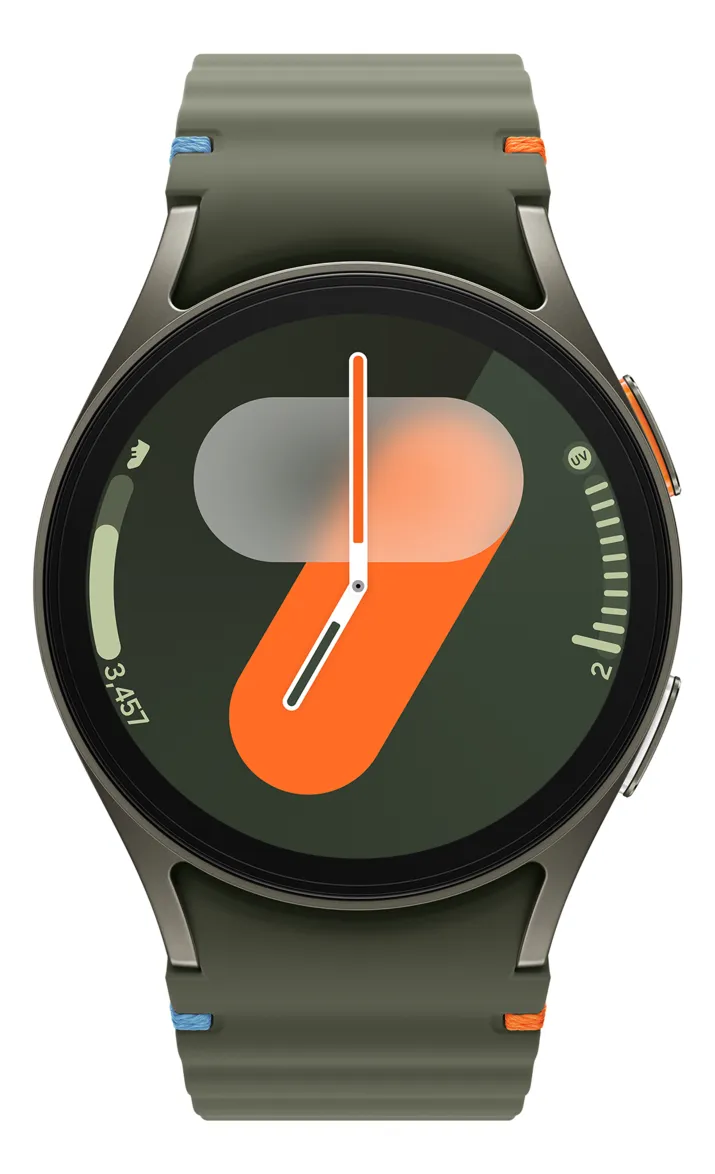 Samsung Galaxy Watch7 Smartwatch 40mm Bt Galaxy Ai Caixa Verde Pulseira Verde Bisel Verde - Imagem 3