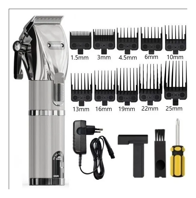 Máquina De Cortar Cabelo Profissional Madeshow M5f Elétrica