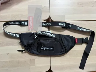 Riñonera supreme negra original hotsell