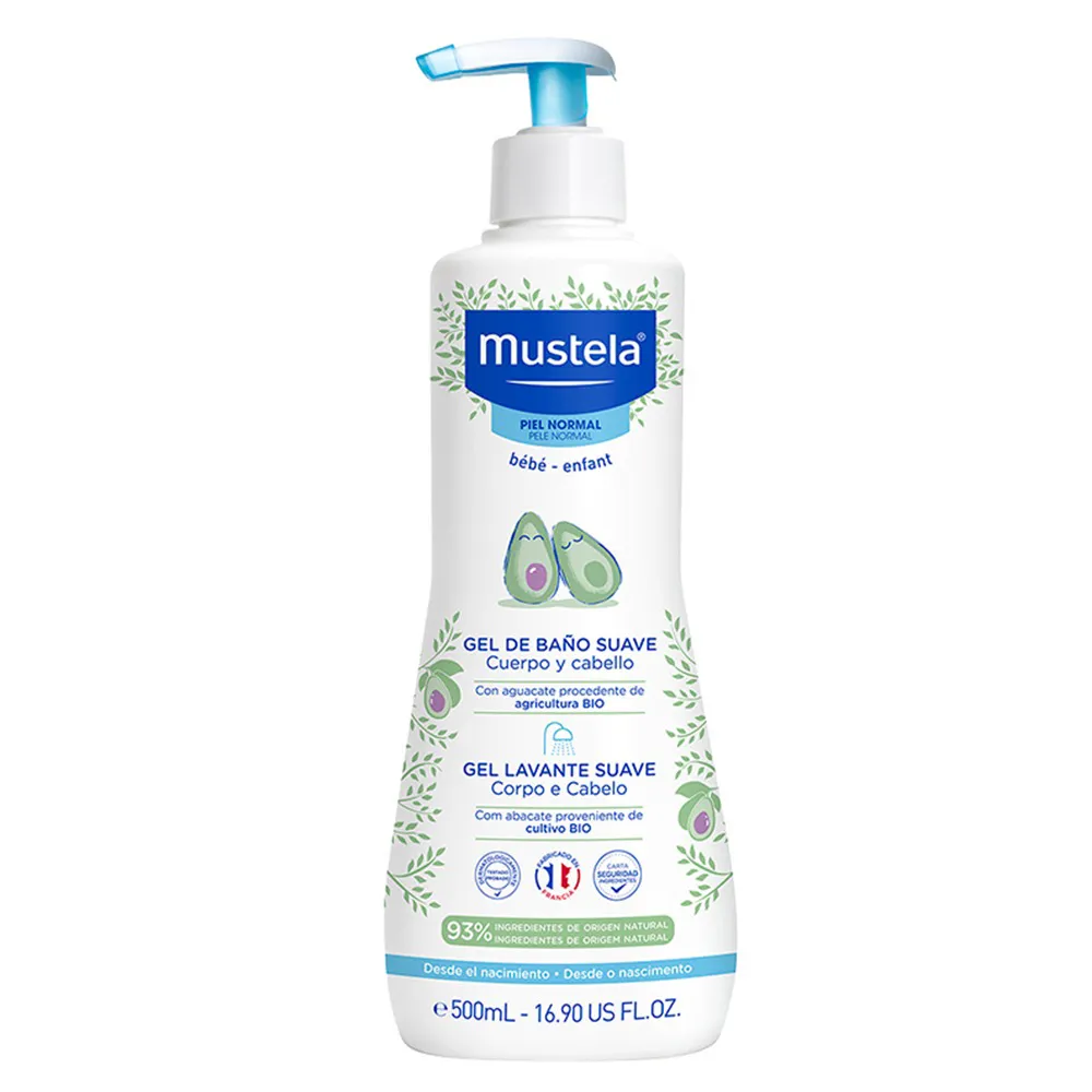Mustela Gel Lavante Suave com Abacate Orgânico Bebê 500 ml — Review 2026