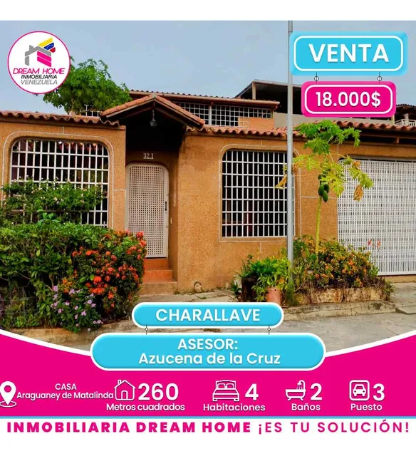 Casa En Venta   Araguaney De Matalinda  Charallave