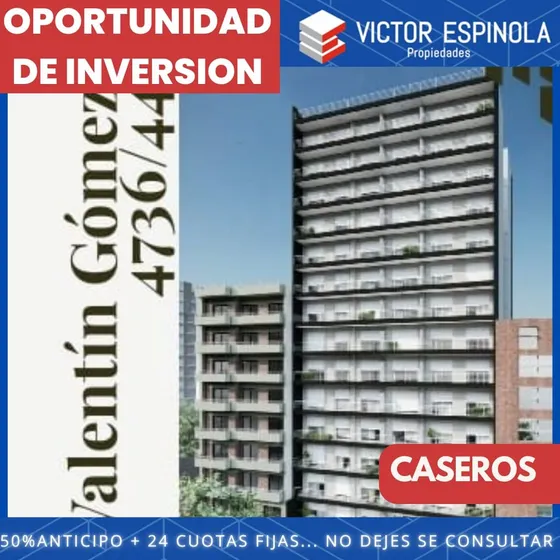 Departamentos De Pozo Caseros Centro Financiacion Cochera