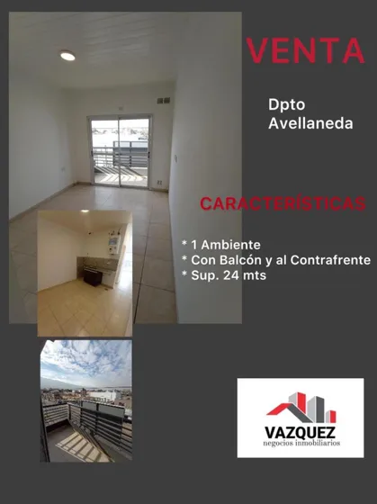 Venta Departamento - 1  1/2 Ambiente - Avellaneda.