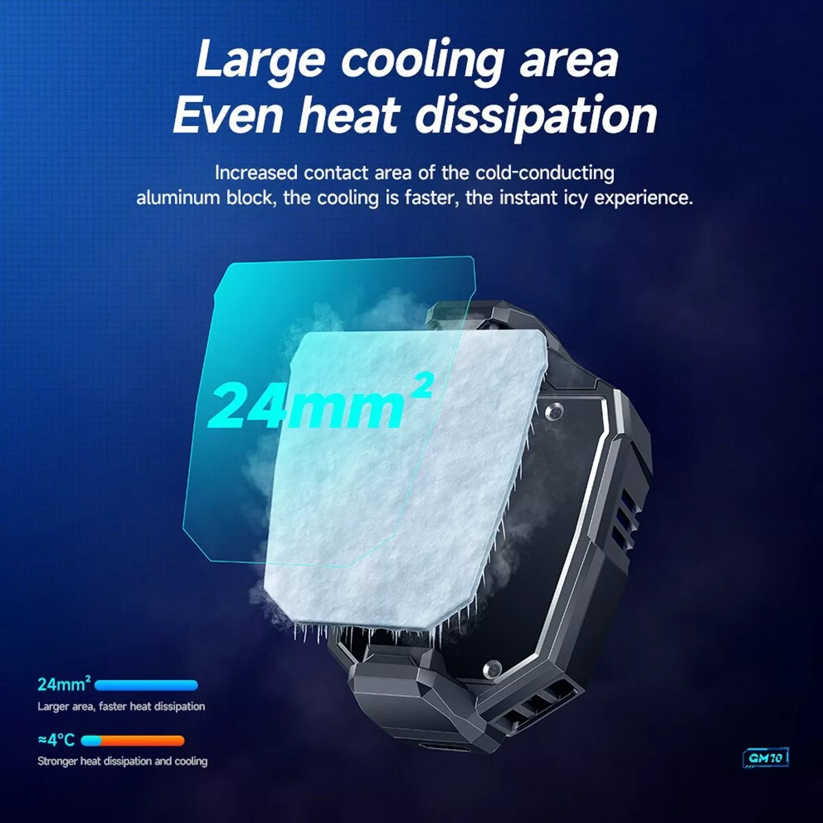 Enfriador Para Telefonos Ultra Quit Fast Cooling Gaming Hoco