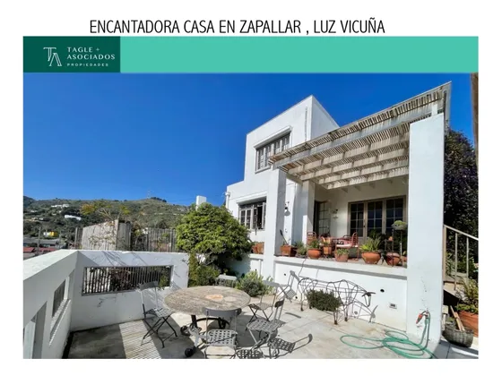 Encantadora Casa En Zapallar , Luz Vicuña