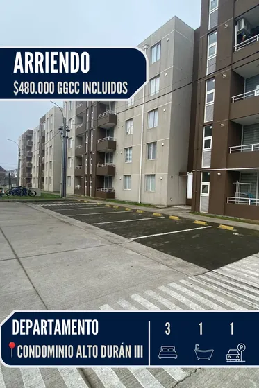 Depto 3 Dormitorios Con Gastos Comunes Incluidos