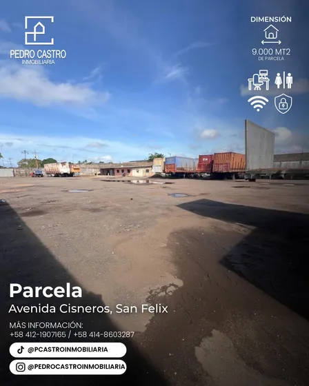 Venta Terreno San Felix Ideal Para Transporte Y Maquinarias Pesada, Guayana, Venezuela