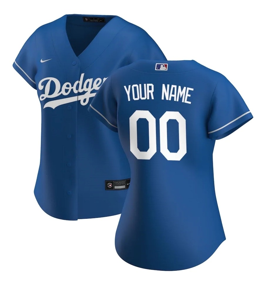 Mlb Los Angeles Dodgers Alternate Custom Jersey-xl - Camiset   Mercado Libre