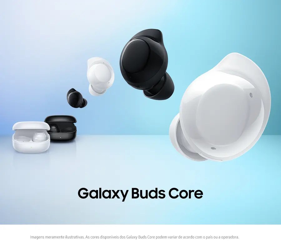 Samsung Galaxy Buds Core fone bluetooth ANC até R$ 500
