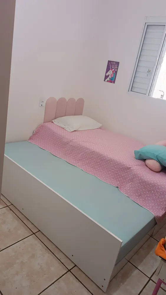 Cama Matrix 3 Em 1 Quarto Solteiro Com Auxiliar E Casal Cor Branco - Imagem 3