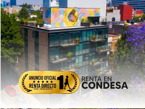 Renta Departamento En La Condesa