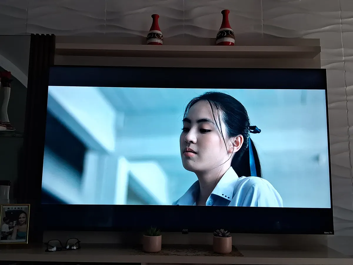 Smart Tv Aoc 55” 4k Dled Roku Wi-fi Hdr Alexa 55u7045/78g