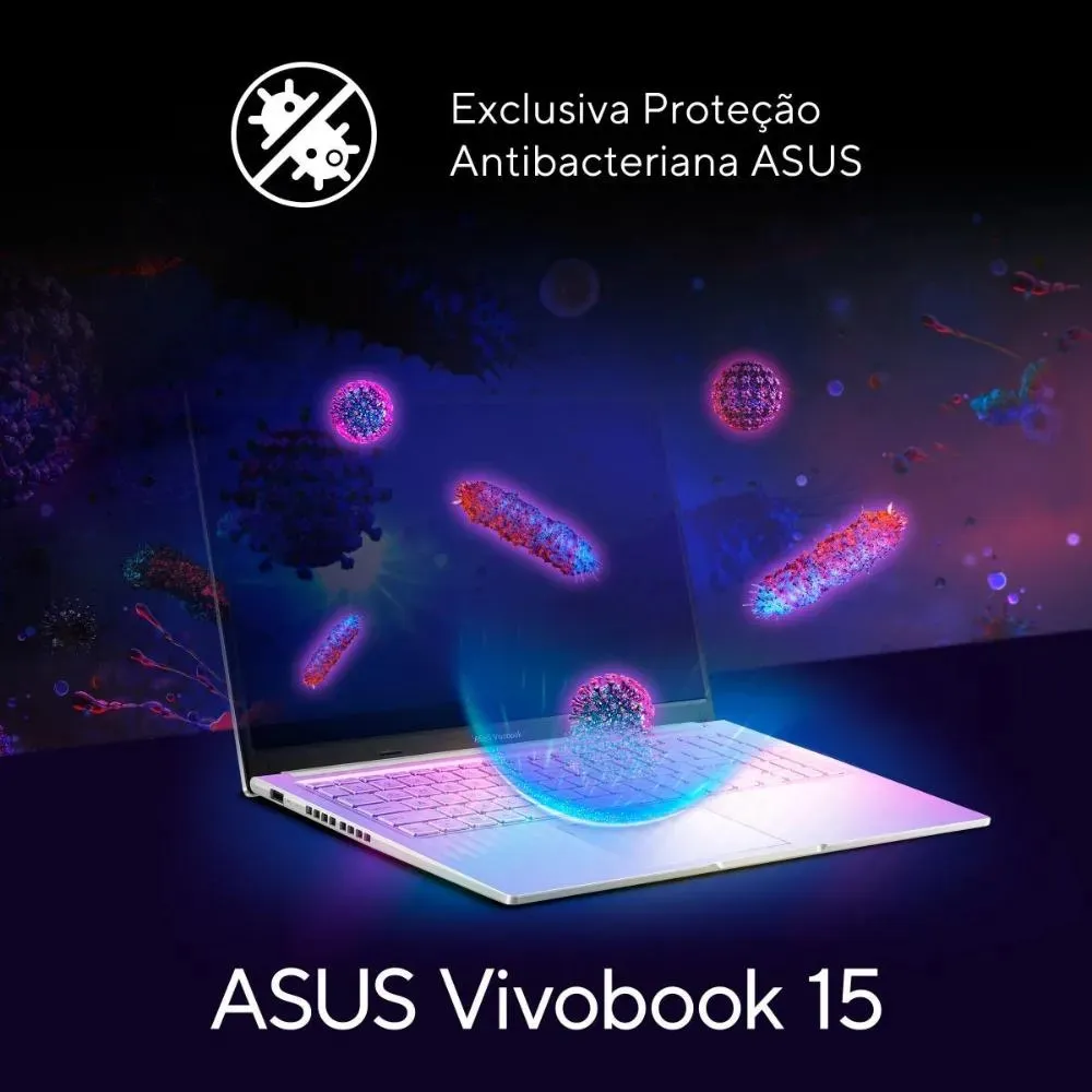 Notebook Asus Vivobook 15 Ryzen 7 8gb 512gb 15 W11h Bq966w Cool Silver
