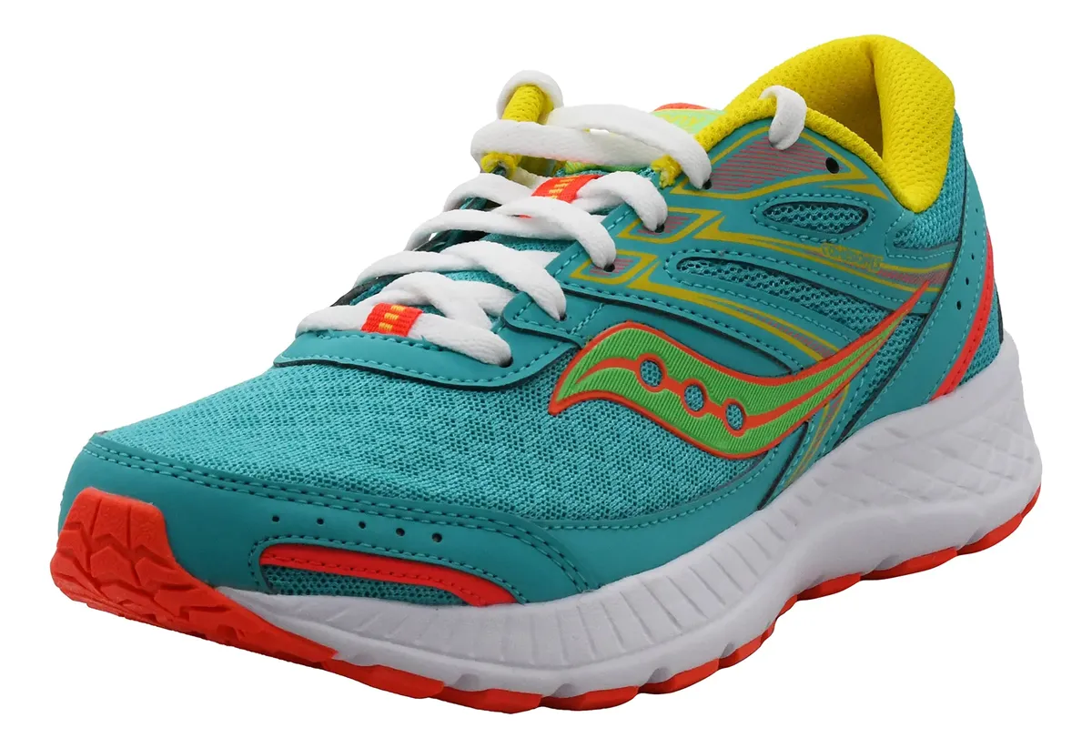 Tênis De Corrida Saucony Cohesion 13 Teal/slime 8
