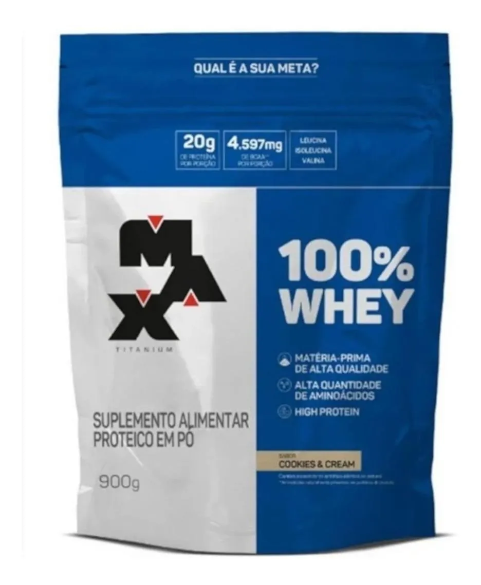 100% Whey (900g) - Cookies & Cream